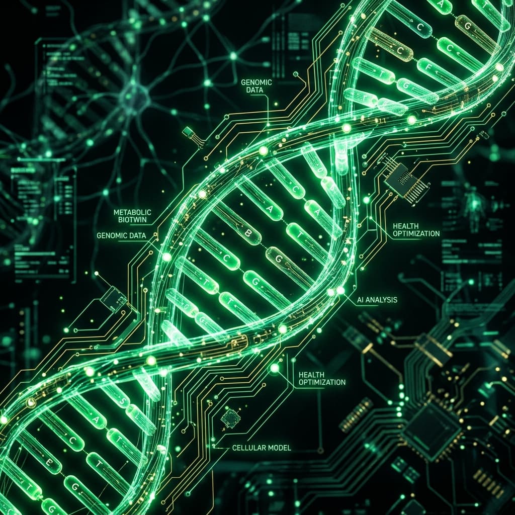 Predinex AI Metabolic BioTwin Concept - Advanced DNA and Diabetes Reversal Technology